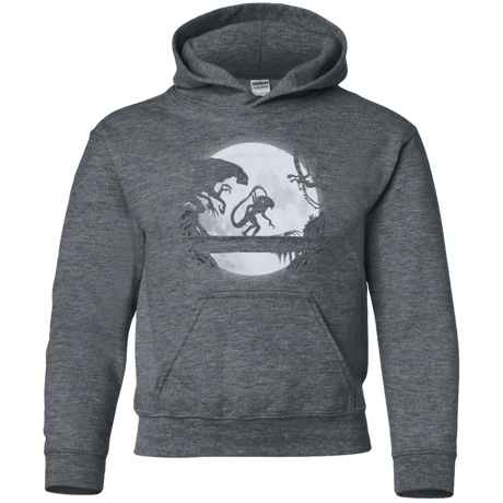 Sweatshirts Dark Heather / YS Alien Matata Youth Hoodie