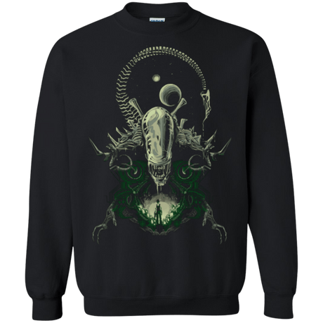 Sweatshirts Black / Small Alien Nightmare Crewneck Sweatshirt