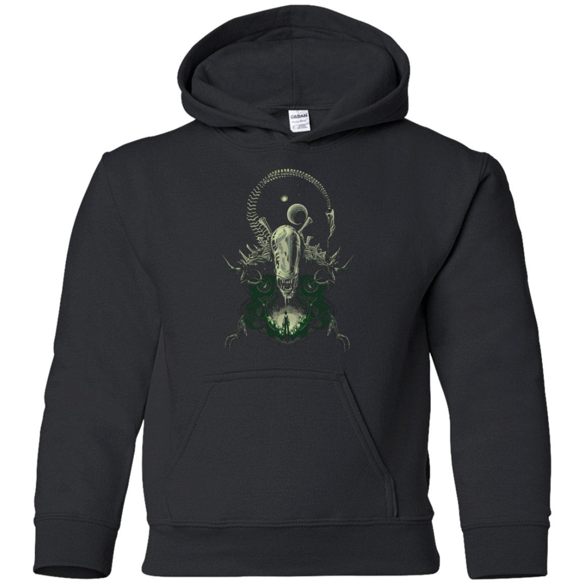 Sweatshirts Black / YS Alien Nightmare Youth Hoodie