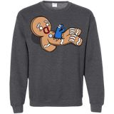 Sweatshirts Dark Heather / S Alien Nom Nom Crewneck Sweatshirt