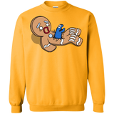 Sweatshirts Gold / S Alien Nom Nom Crewneck Sweatshirt