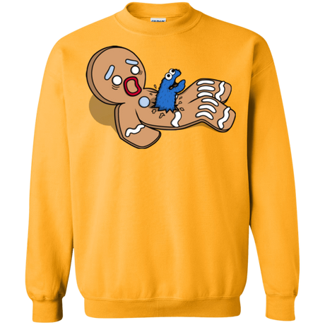 Sweatshirts Gold / S Alien Nom Nom Crewneck Sweatshirt