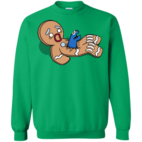 Sweatshirts Irish Green / S Alien Nom Nom Crewneck Sweatshirt