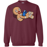 Sweatshirts Maroon / S Alien Nom Nom Crewneck Sweatshirt