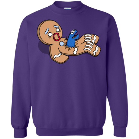 Sweatshirts Purple / S Alien Nom Nom Crewneck Sweatshirt