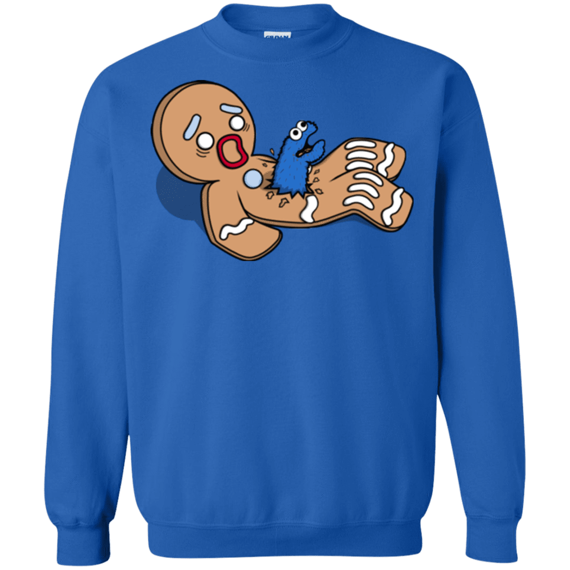 Sweatshirts Royal / S Alien Nom Nom Crewneck Sweatshirt