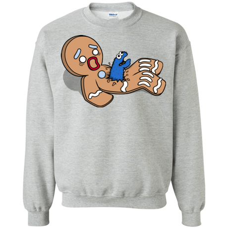 Sweatshirts Sport Grey / S Alien Nom Nom Crewneck Sweatshirt