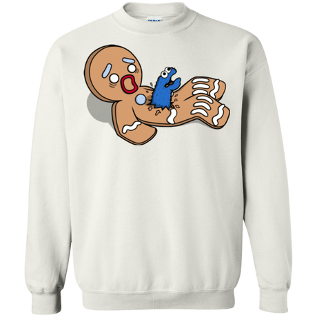 Sweatshirts White / S Alien Nom Nom Crewneck Sweatshirt
