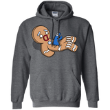 Sweatshirts Dark Heather / S Alien Nom Nom Pullover Hoodie