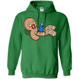 Sweatshirts Irish Green / S Alien Nom Nom Pullover Hoodie