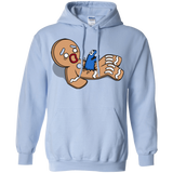 Sweatshirts Light Blue / S Alien Nom Nom Pullover Hoodie