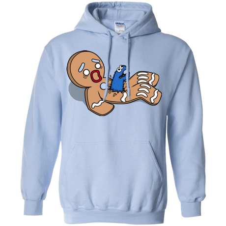 Sweatshirts Light Blue / S Alien Nom Nom Pullover Hoodie