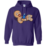 Sweatshirts Purple / S Alien Nom Nom Pullover Hoodie