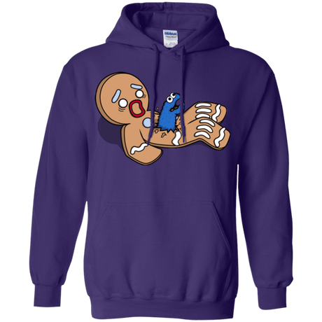 Sweatshirts Purple / S Alien Nom Nom Pullover Hoodie