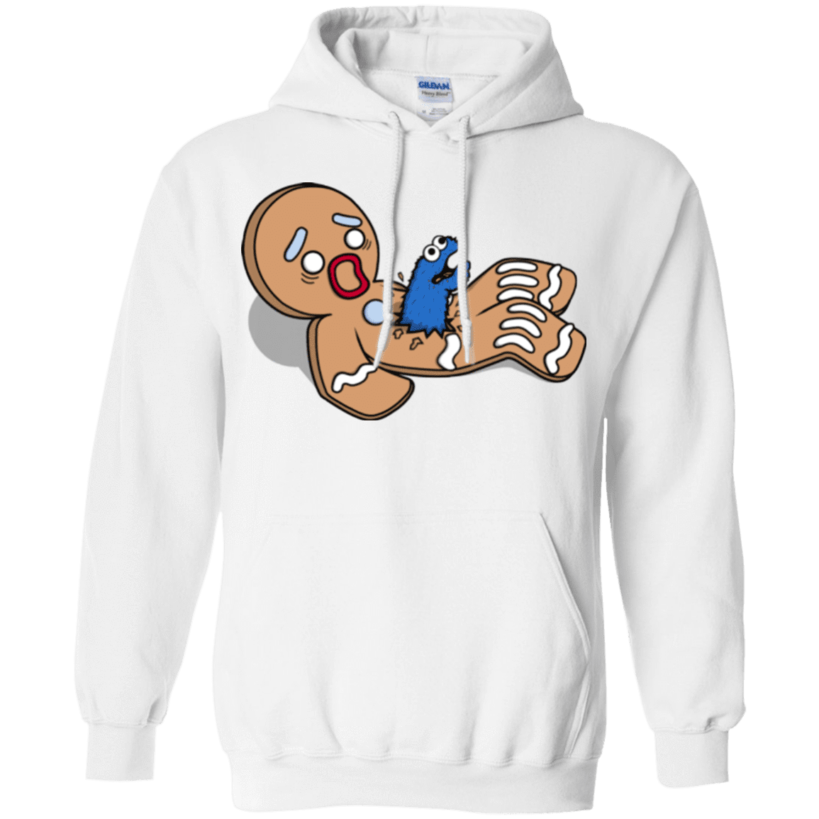 Sweatshirts White / S Alien Nom Nom Pullover Hoodie