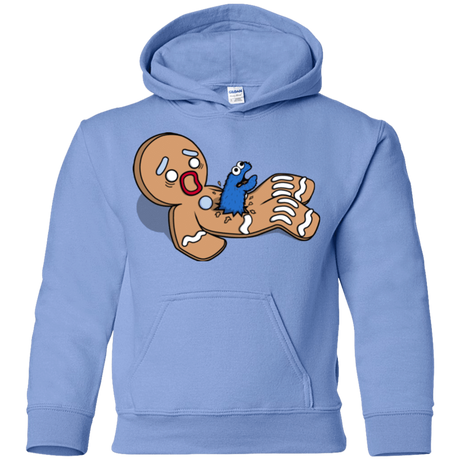 Sweatshirts Carolina Blue / YS Alien Nom Nom Youth Hoodie