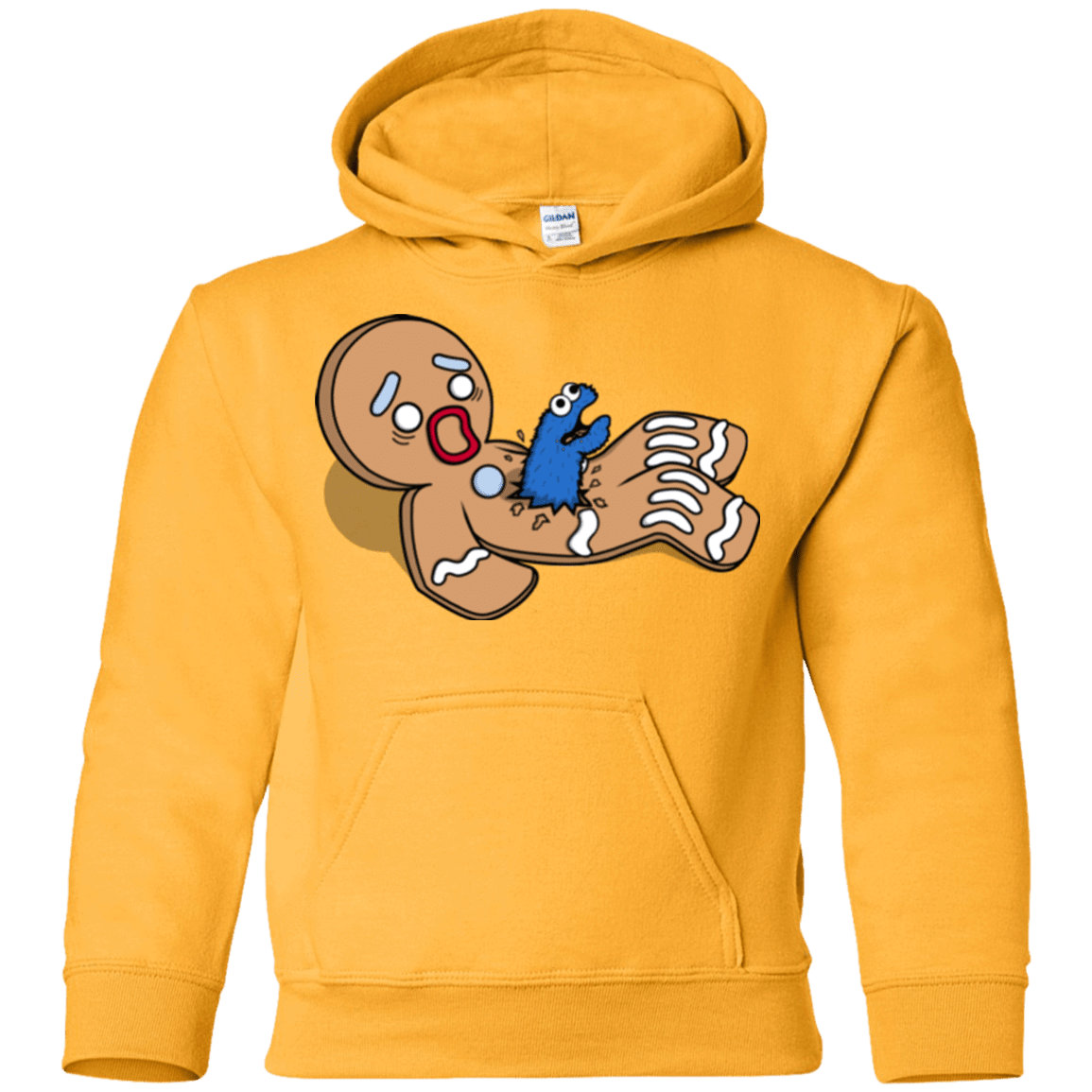 Sweatshirts Gold / YS Alien Nom Nom Youth Hoodie