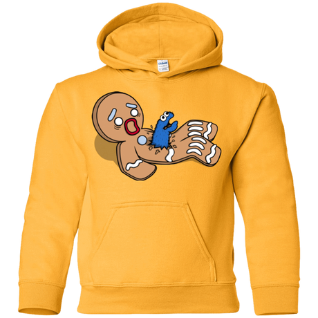 Sweatshirts Gold / YS Alien Nom Nom Youth Hoodie
