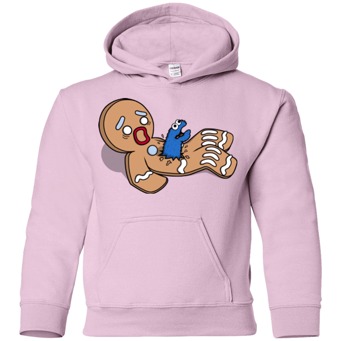 Sweatshirts Light Pink / YS Alien Nom Nom Youth Hoodie