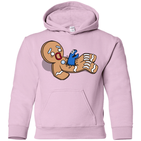 Sweatshirts Light Pink / YS Alien Nom Nom Youth Hoodie