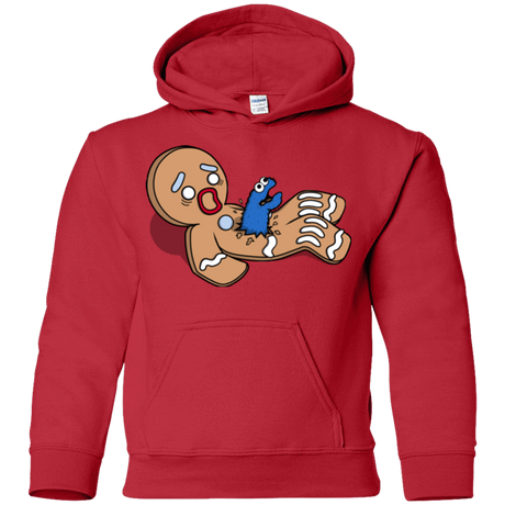 Sweatshirts Red / YS Alien Nom Nom Youth Hoodie