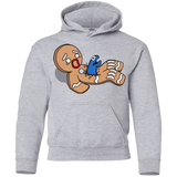 Sweatshirts Sport Grey / YS Alien Nom Nom Youth Hoodie