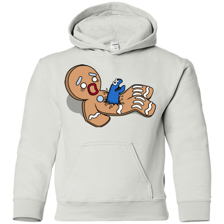 Sweatshirts White / YS Alien Nom Nom Youth Hoodie