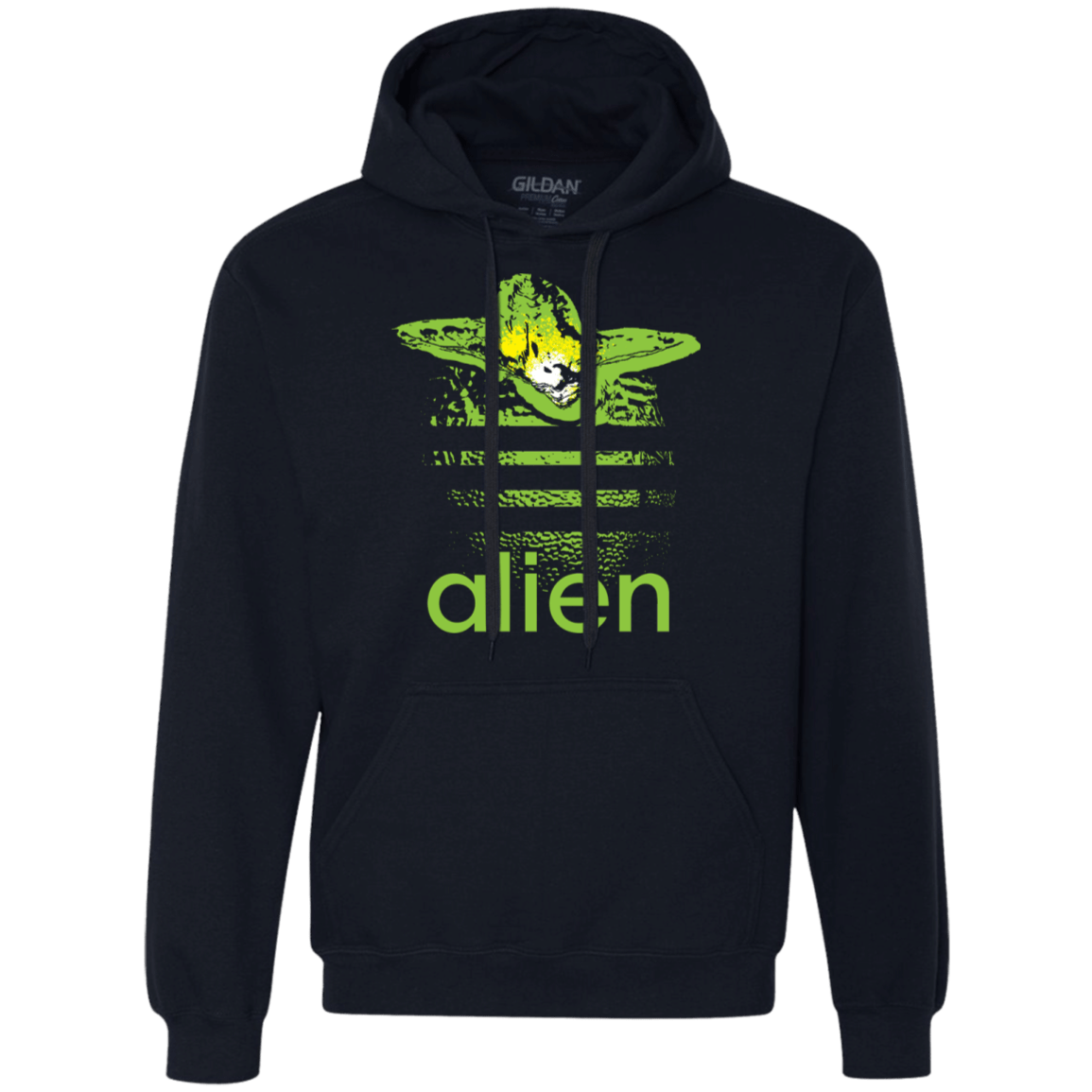 Sweatshirts Navy / S Alien Premium Fleece Hoodie