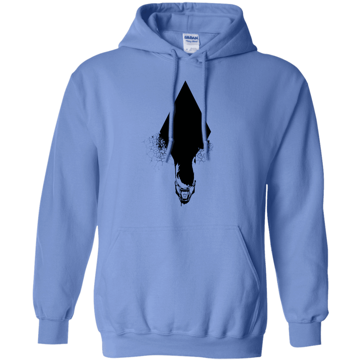 Sweatshirts Carolina Blue / S Alien Pullover Hoodie