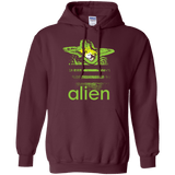 Sweatshirts Maroon / S Alien Pullover Hoodie