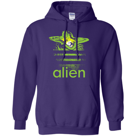 Sweatshirts Purple / S Alien Pullover Hoodie