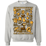 Sweatshirts Ash / Small Alien Statistics Crewneck Sweatshirt