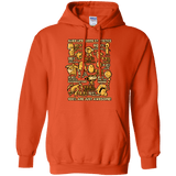 Sweatshirts Orange / Small Alien Statistics Pullover Hoodie