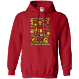 Sweatshirts Red / Small Alien Statistics Pullover Hoodie