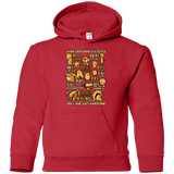 Sweatshirts Red / YS Alien Statistics Youth Hoodie