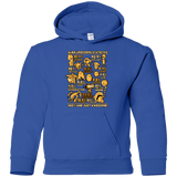 Sweatshirts Royal / YS Alien Statistics Youth Hoodie