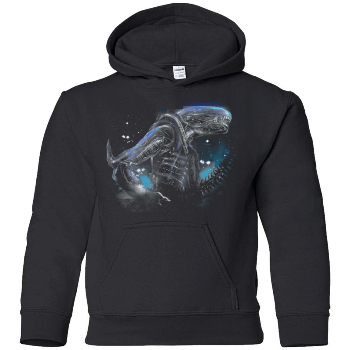Sweatshirts Black / YS Alien Terror From Deep Space Youth Hoodie