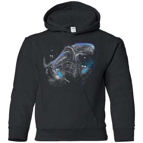 Sweatshirts Black / YS Alien Terror From Deep Space Youth Hoodie