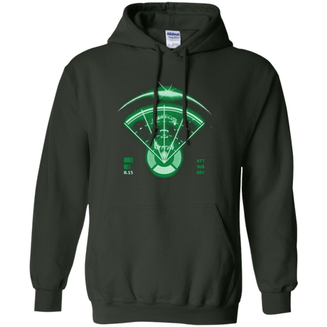 Sweatshirts Forest Green / Small Alien Tracking Pullover Hoodie