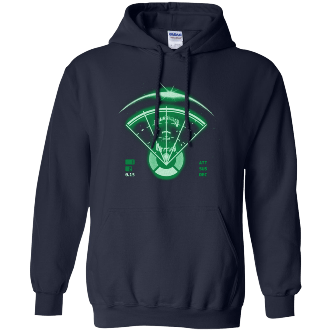 Sweatshirts Navy / Small Alien Tracking Pullover Hoodie