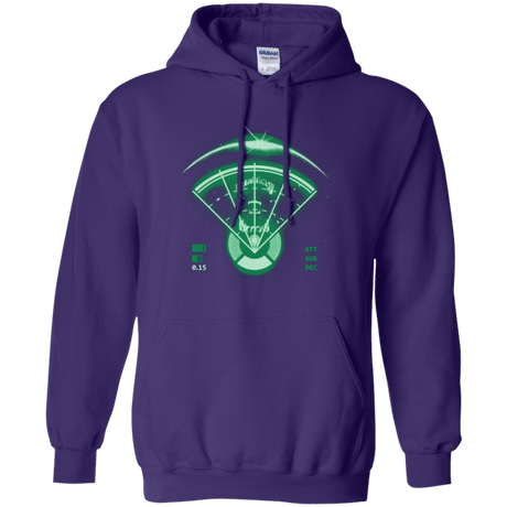 Sweatshirts Purple / Small Alien Tracking Pullover Hoodie