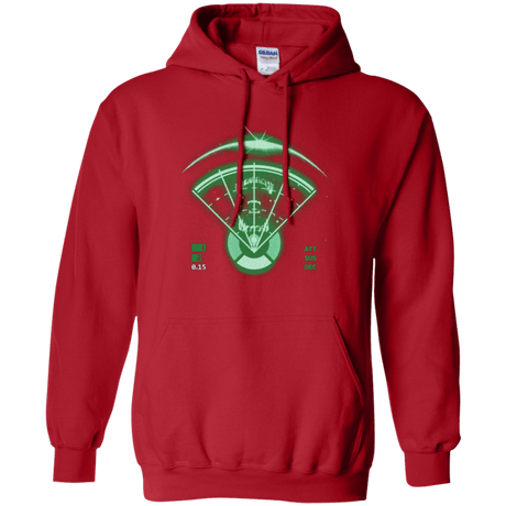 Sweatshirts Red / Small Alien Tracking Pullover Hoodie