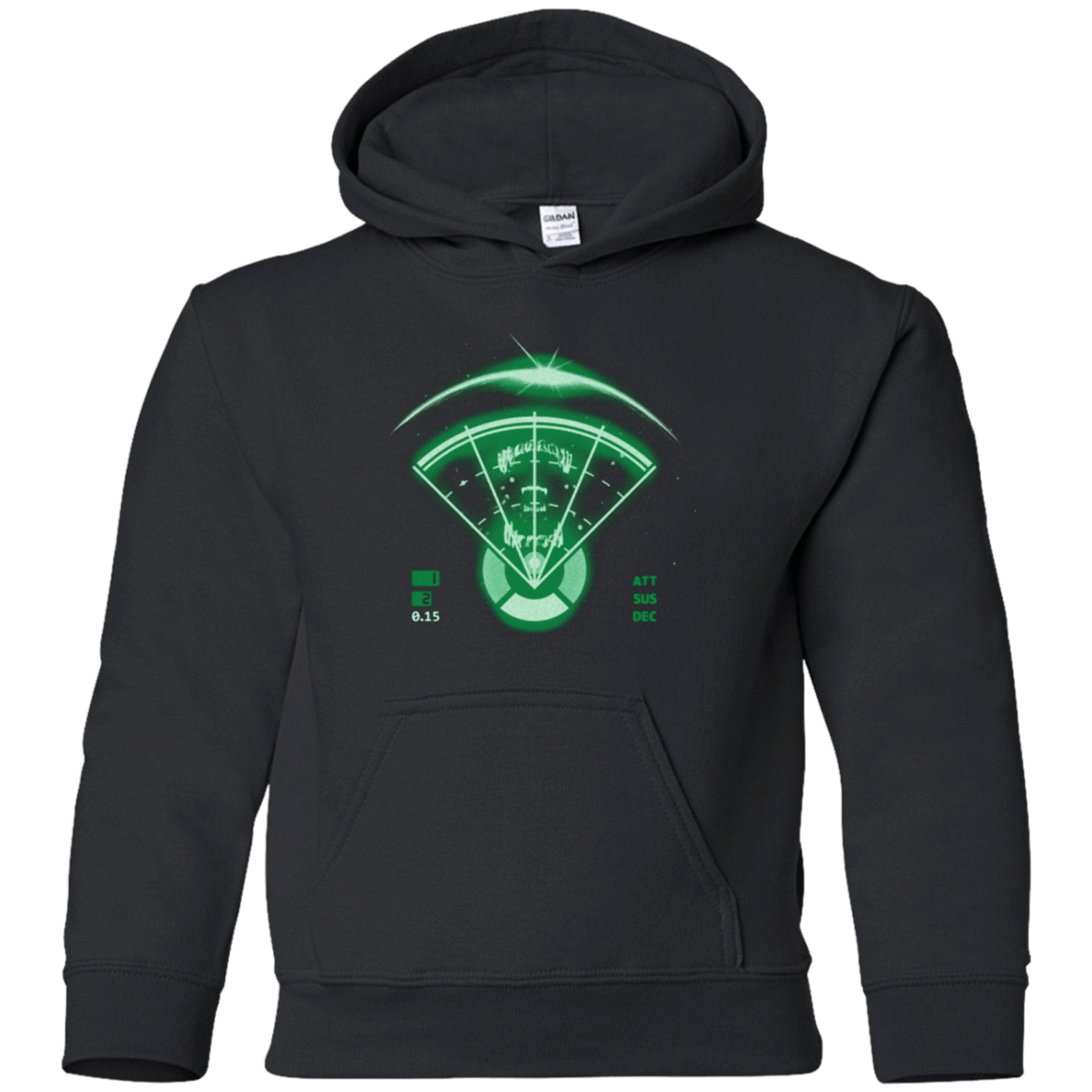 Sweatshirts Black / YS Alien Tracking Youth Hoodie