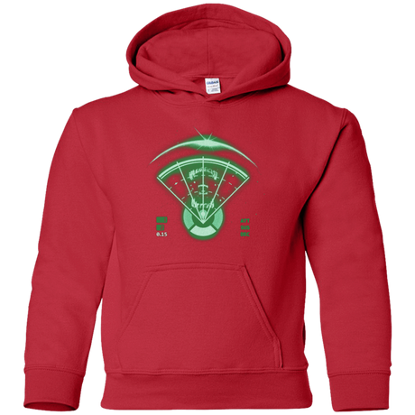Sweatshirts Red / YS Alien Tracking Youth Hoodie
