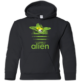 Sweatshirts Black / YS Alien Youth Hoodie