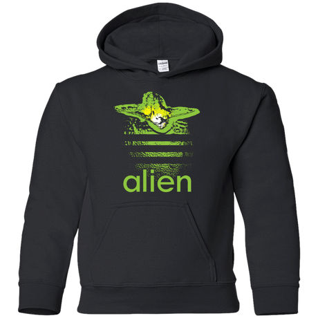 Sweatshirts Black / YS Alien Youth Hoodie