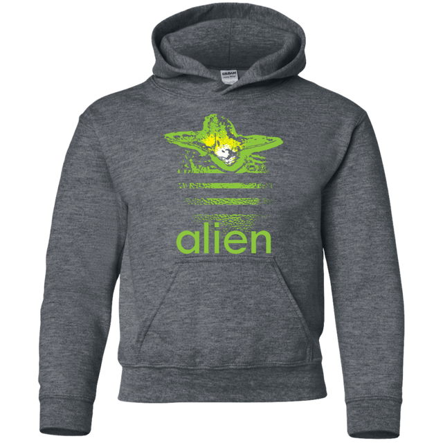 Sweatshirts Dark Heather / YS Alien Youth Hoodie
