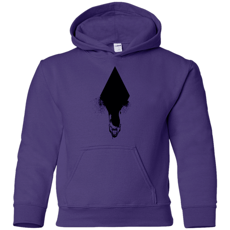 Sweatshirts Purple / YS Alien Youth Hoodie
