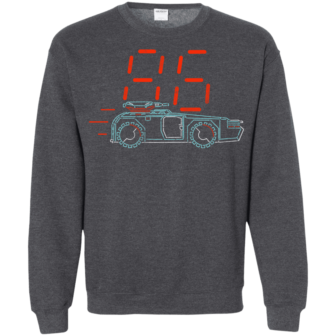 Sweatshirts Dark Heather / S Aliens 86 Crewneck Sweatshirt