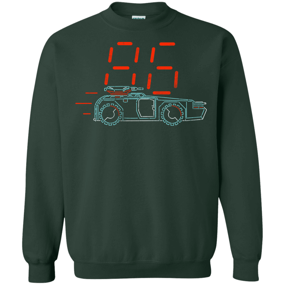 Sweatshirts Forest Green / S Aliens 86 Crewneck Sweatshirt